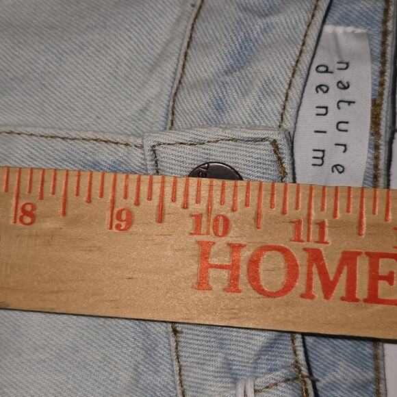Nature Denim Kyler Mom Jeans Distressed Light Wash Womens Size 9 NWT - Picture 12 of 14